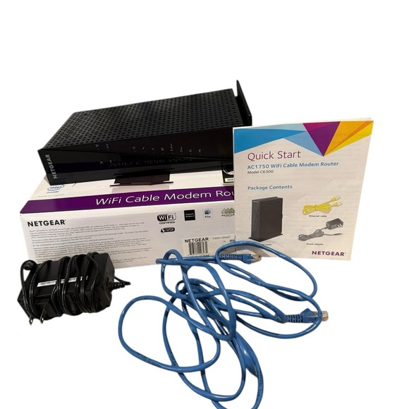 NetGear AC1750 DOCSIS 3.0 WIFI Cable Modem Router Xfinity Spectrum CoxCertified - Picture 2 of 6